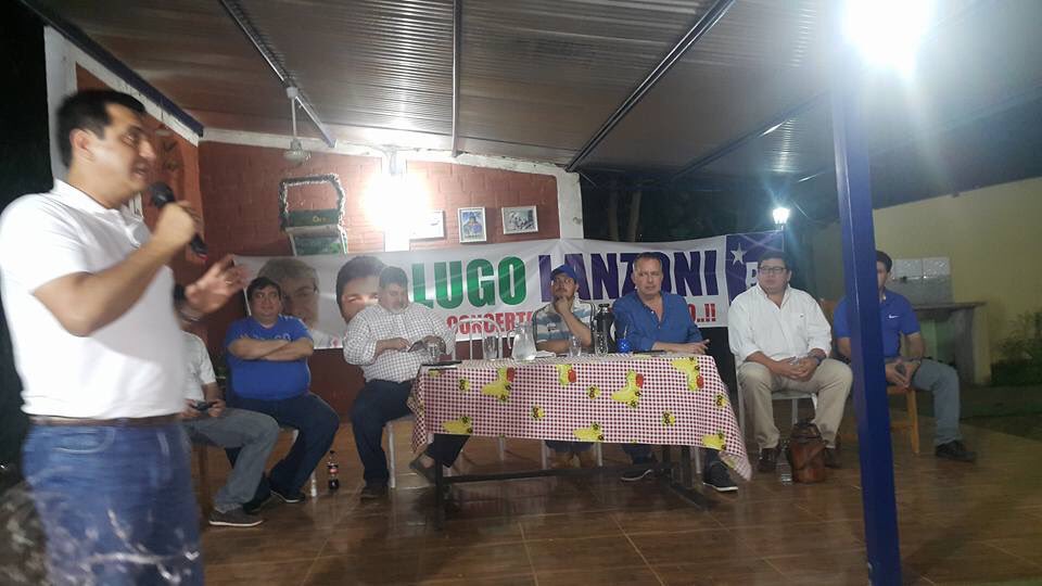 Reunión comando #EnriqueSolano #DistritoCnelOVIEDO Presentamos propuesta #LANZONI de la #Mesa2018 #UNIDOStriunfaremos <a href="/blaslanzoni/">Blas Lanzoni</a>