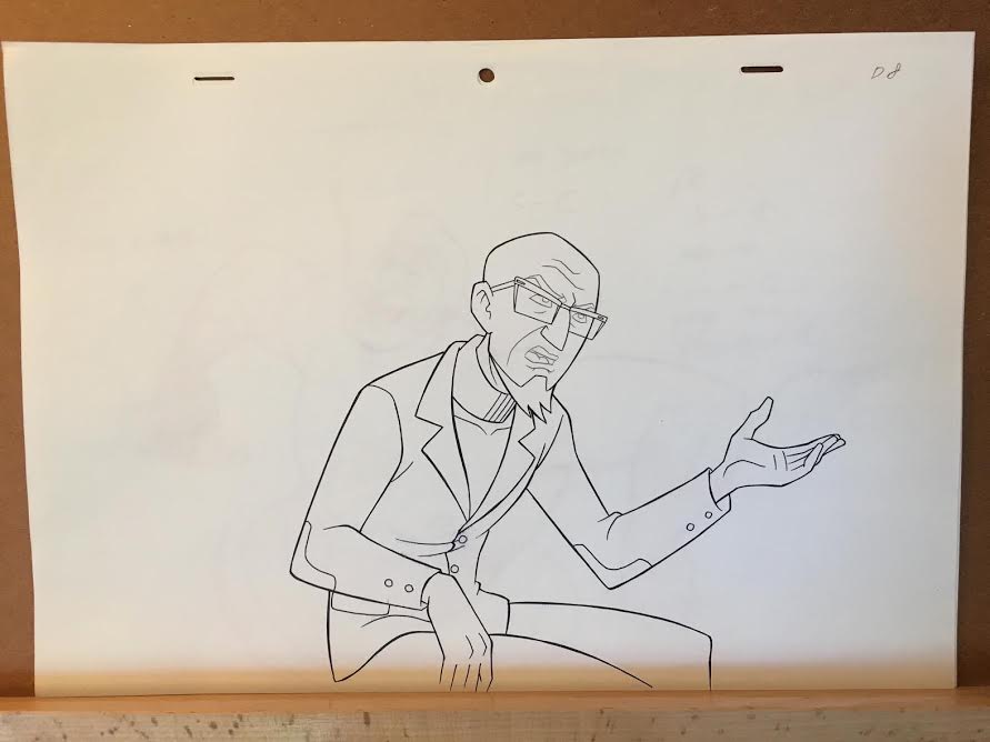humanracedoc's tweet photo. LAST #VentureBros RARE! #animation layout sketch of Dr. Venture!  Grab it before it's gone. https://t.co/hEHoAHpblu https://t.co/WzVSlMaV1k