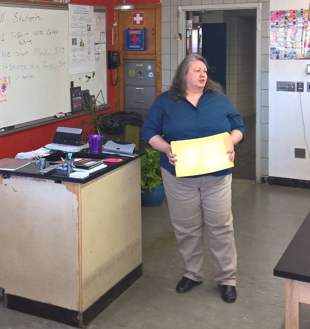 BASF_Michigan's tweet photo. #BASF connects 170 eighth graders to engineering and chemistry @wpswms #CareerDay #wecreatechemistry @wps @cityofwyandotte @BASFCareer https://t.co/NqDzbsU36H