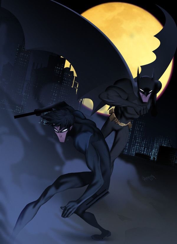 #Nightwing and #Batman
