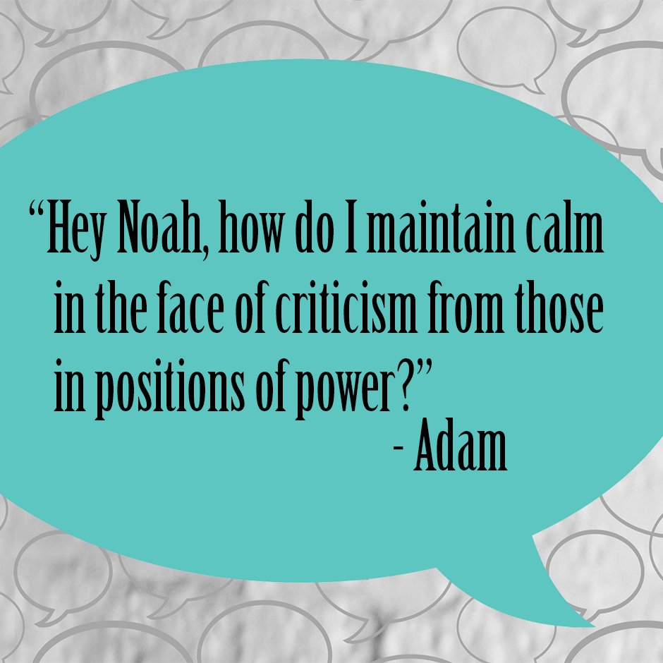 If you want to get ahead in your career, learn to accept criticism in a way that helps you grow. #newaukee #heynoah bit.ly/heynoah_critic…