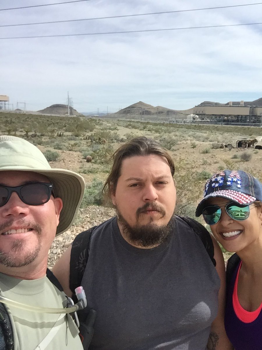 Vegasclimber's tweet photo. Another fun day of #wreckchasing - today we located N55245, a PA-28 that crashed in November of 74. Great hiking weather! https://t.co/AhTmtUEXvV