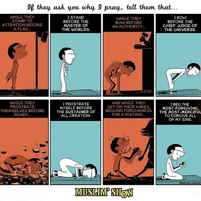 Alhamdhulillaah's tweet photo. If they ask you why you pray.... https://t.co/KDJMHQA5ge