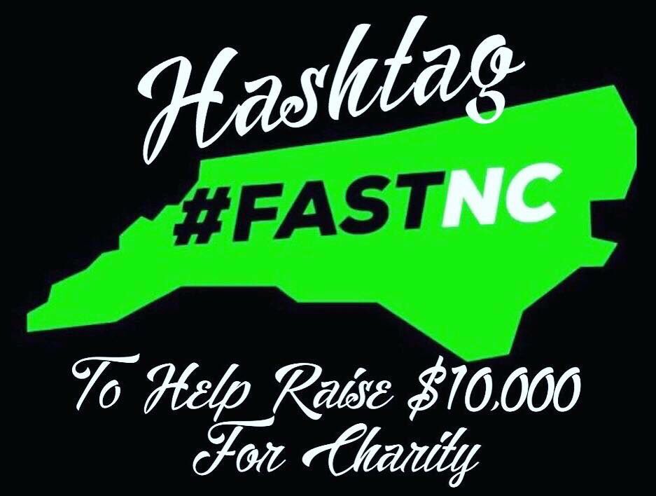 SWerChivette's tweet photo. @itisdxvid thanks for the follow. Can I get a RT for #fastnc to try to raise 10k for #charity https://t.co/IqSQpqyUG6