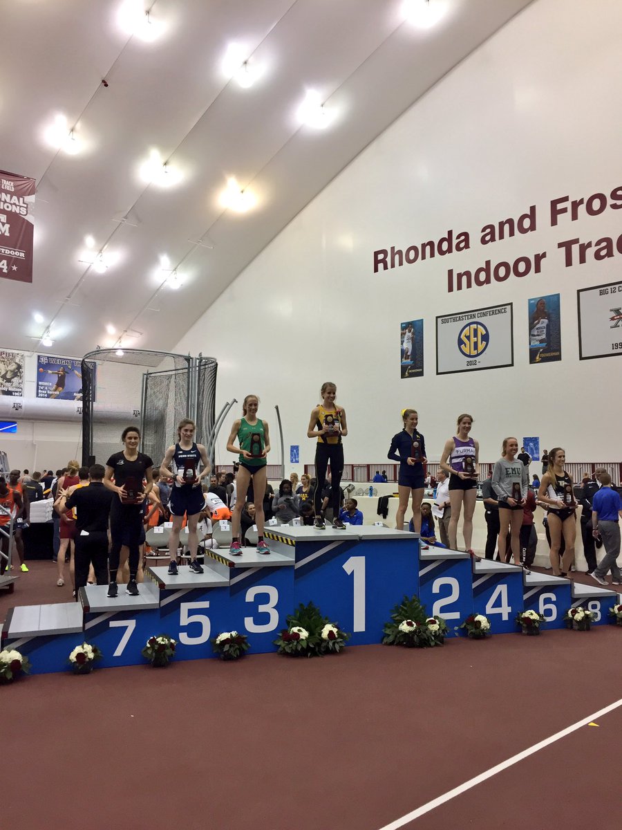 FriarsXCTrack's tweet photo. First indoor nationals, first individual podium: https://t.co/DAosVLstWS