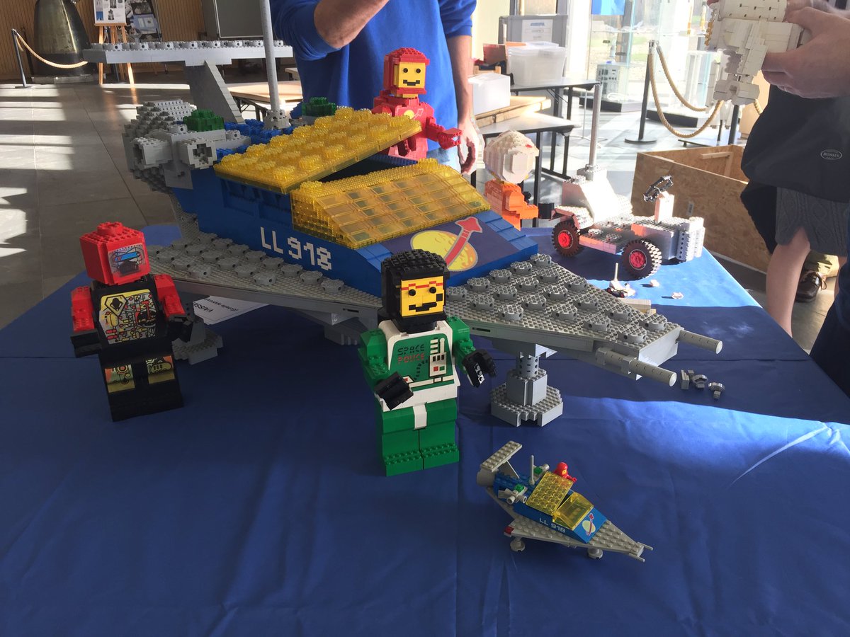 OMG. #Space #Lego found at #SpaceUpISU!