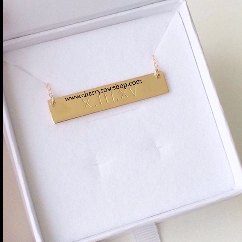 cheasblog's tweet photo. Bar Necklace. Personalized &amp; Custom Designed items now available.. All made to order with your own design, or our team can help you. 
DM Us. https://t.co/eZodom6U0M
