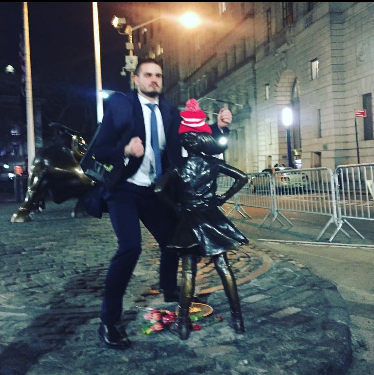 1followernodad's tweet photo. this statue OF A LITTLE GIRL was there for 2 days before becoming a sexual object as a joke for men.

How long will your daughter last? https://t.co/DGCmPSokqp
