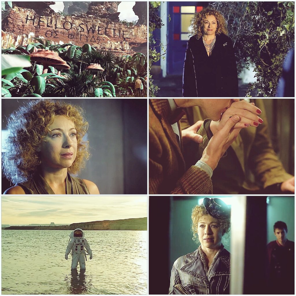 HAPPY BIRTHDAY ALEX KINGSTON!!! MY WHOLE WORLD     