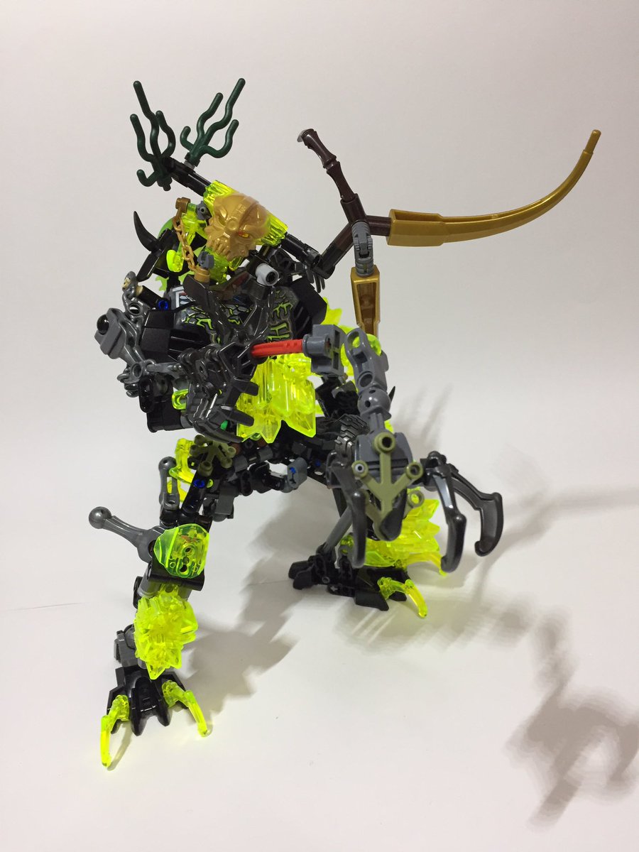nagalegoaccount's tweet photo. 初俺化作品 Orca Umarak(俺化ウマラク)完成
マスクの力で肉体は異常成長し自らの溶解液で溶かされている設定
#レゴ #lego #バイオニクル #bionicle #ウマラク #Umarak #俺化ニクル https://t.co/FunFXrbpzi