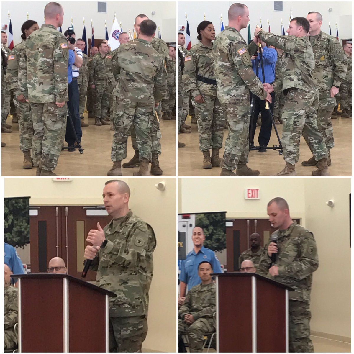 CSM_RETIREDNOW's tweet photo. Today CSM Laird relinquished responsibility as the CSM of the Chicago Rctg Bn to CSM Fairchild. The Marauder Bde will miss you CSM Laird. https://t.co/095CY6TmoU