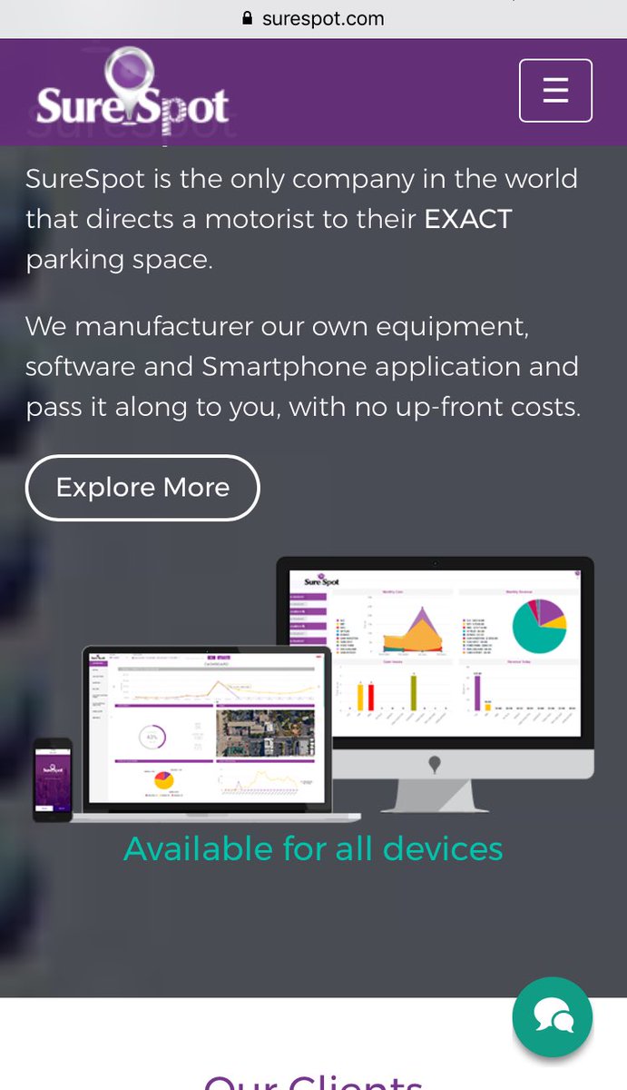 We're working on our new website! It's almost ready! 🚘 surespot.com 👏🏼#Parking