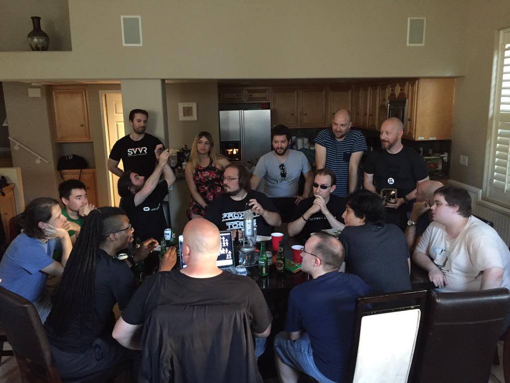 bullardo's tweet photo. might be time for another #ubercast at #SVVR2017, what say you @LHVRpodcast @reverendkjr @cris_miranda1. It's been too long. https://t.co/XJZMjPPIm3