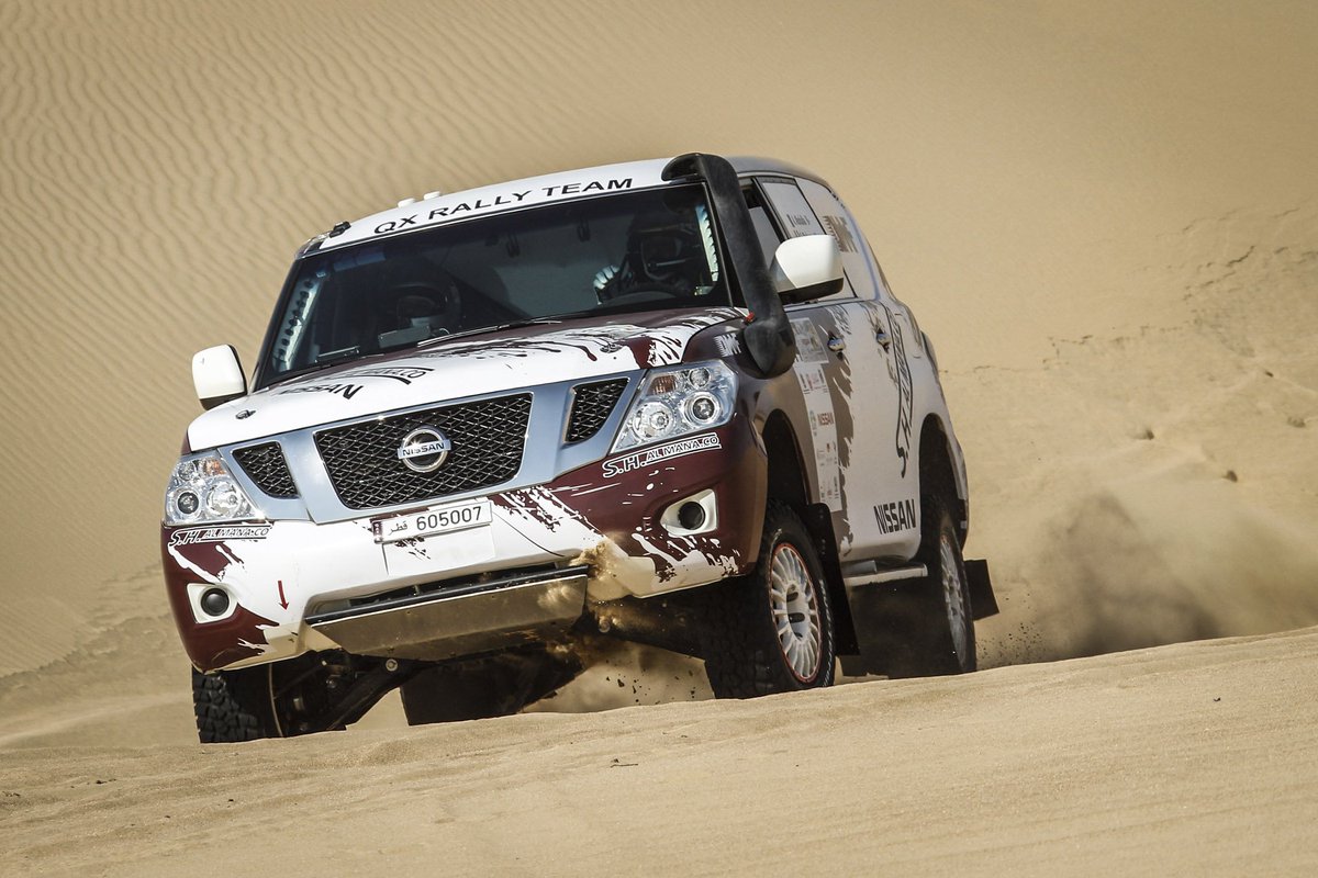 The 174km @NissanDxb Stage 3 about to start - 29 surviving #cars &amp; #buggies 28 #bikes &amp; #quads <a href="/fia/">FIA</a> <a href="/FIM_live/">FIM</a> #DubaiBaja