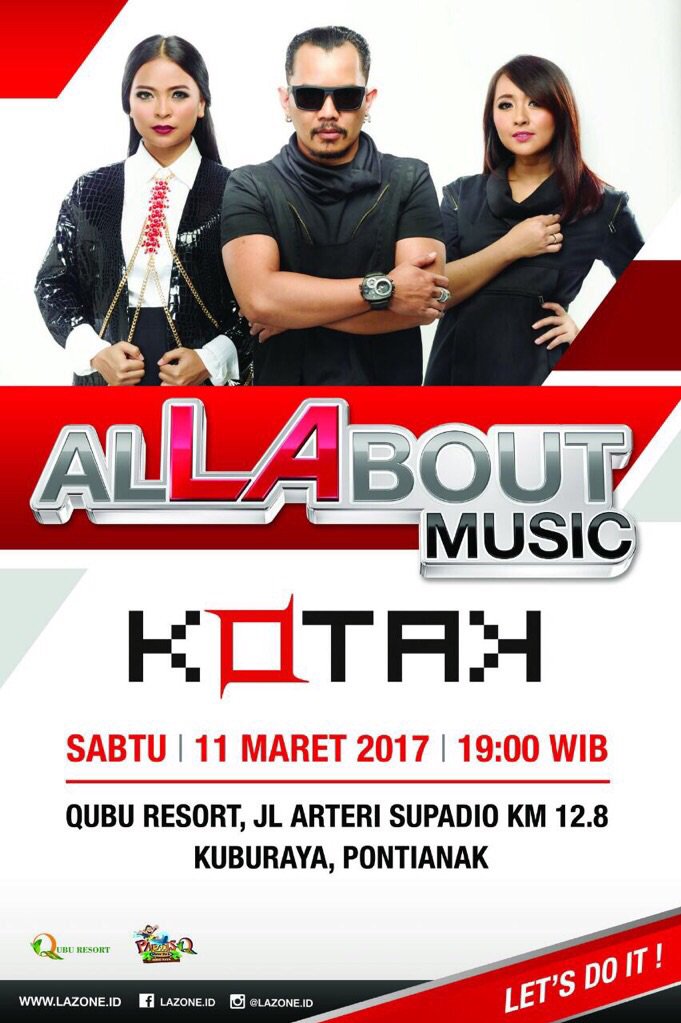 Yuk ah merapat ke Qubu Raya Pontianak malem ini, kita lompat2 bareng Kotak dan kerabat Kotak tentunya