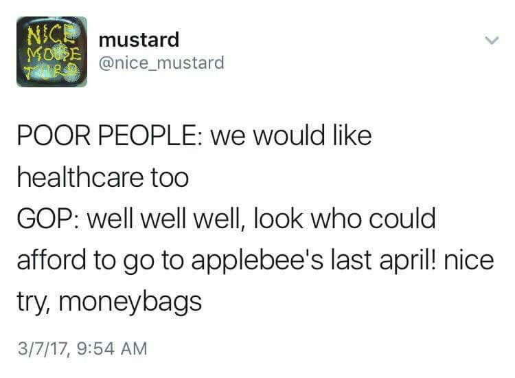 veggie64_leslie's tweet photo. What life living in a Country run by rich assholes feels like anymore https://t.co/mg3o742oFd