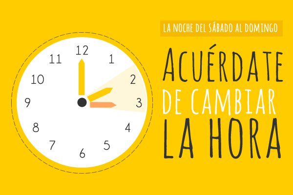 lanueva979's tweet photo. Domingo 12 de Marzo de 2017 a las 02:00 de la madrugada pasarán a ser las 03:00 horas, y tenemos que adelantar una hora todos los relojes. https://t.co/z9VnRy2XIO