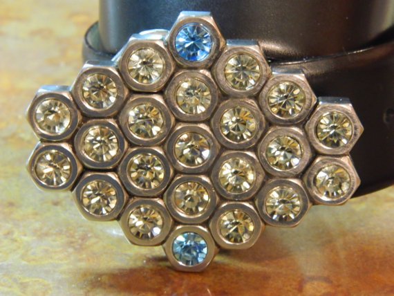 Handmade Belt Buckle made from Hex nuts style Adrienne.. etsy.com/listing/926495… #gr8byz #gifts