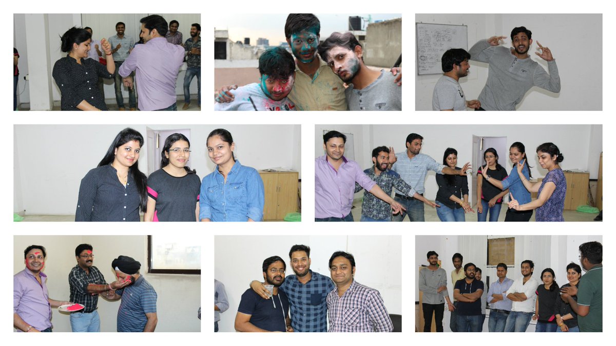 tactionsoftwar's tweet photo. Holi-Day at Work - Love with Colors

#HappyHoli #HoliCelebration #LifeAtTaction #Holi2017 https://t.co/2uhSh7TFbb