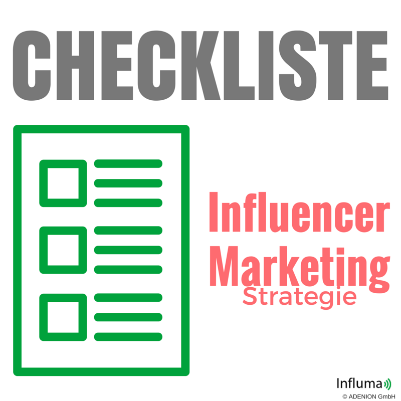 influma_com's tweet photo. Checkliste Influencer Marketing Strategie https://t.co/p0T4jg91lz https://t.co/Rg49YKmvHw