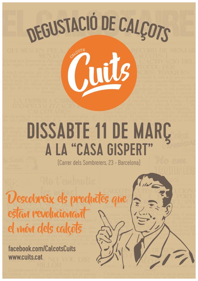 CCuits's tweet photo. Avui estem a Barcelona!
Ens podeu passar a veure a @Casagispert (al Carrer dels Sombrerers 23).
Us esperem! https://t.co/mIna5lYIMI