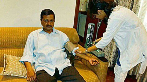 Just wondering why the blood pressure check?