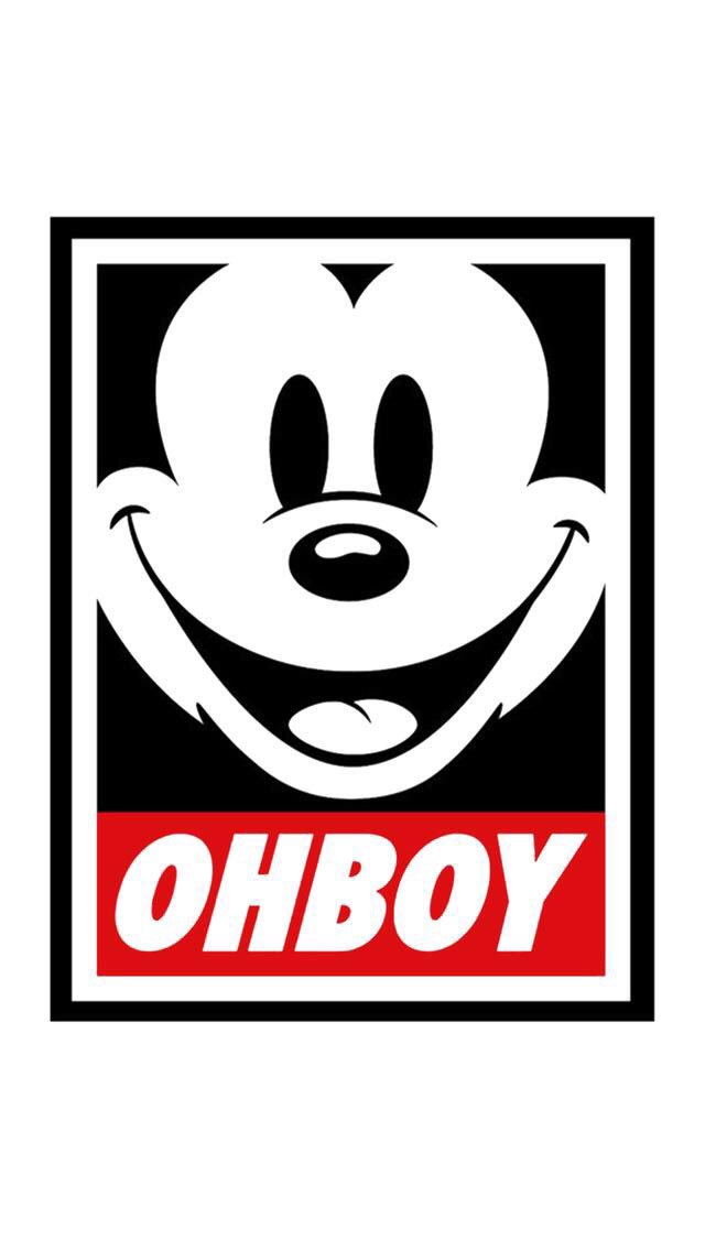 mickey mouse hands obey