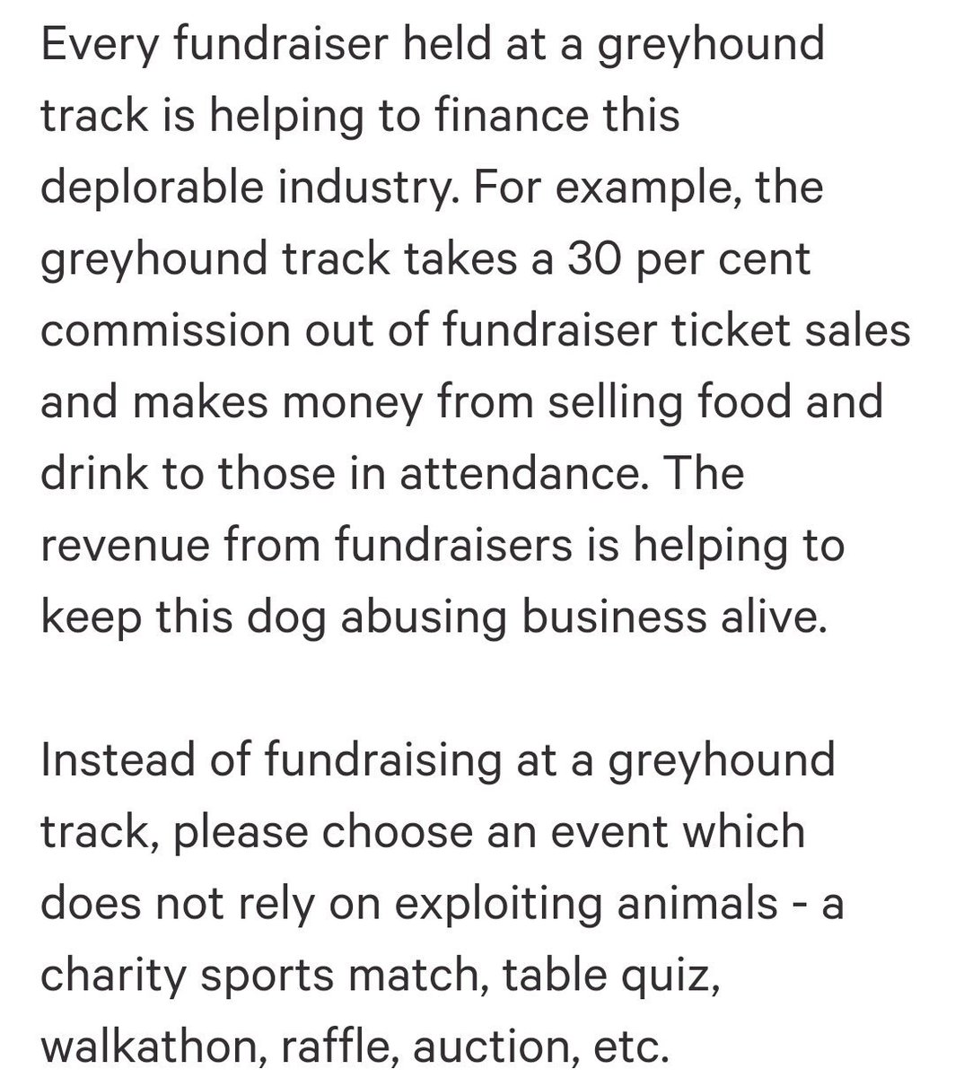 PetLevrieri's tweet photo. 🆙#AnimalAdvocates 🆙
🖎#Sign the 🆕#Petition 🖎
🚫STOP# fundraising at #greyhound tracks 🚫
📍#Fight4Animals #Ireland ⚠
 https://t.co/96xxI5OaKD https://t.co/RHUily3734