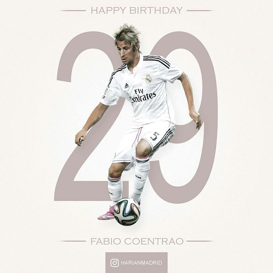 Happy Birthday To Fabio Coentrao, Who Turns 29 Today!    