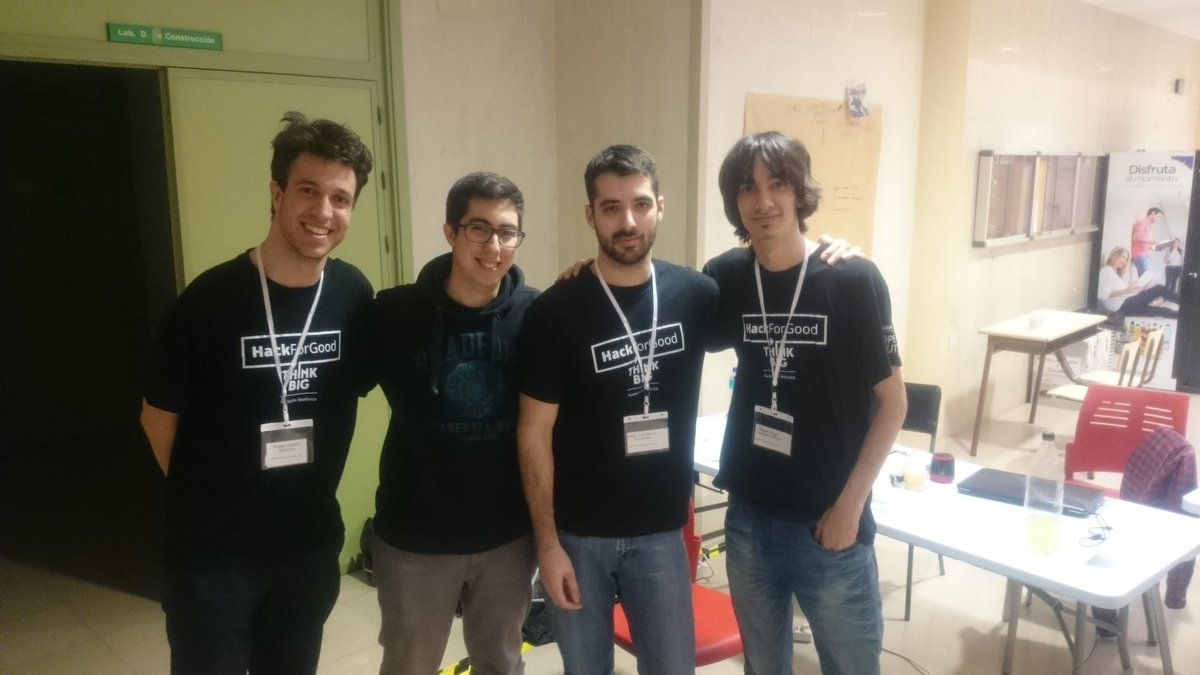 CatedraTEF_UEx's tweet image. Nuestros equipos resisten toda la noche #WorkHard #HackForGood #H4GCC
