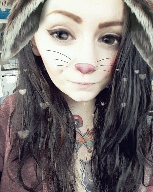 Lilliehasurus's tweet photo. Busy days #work #tired #chesttattoo #pokemonfan #pokemontattoo  #gamefreak #girlswithtattoos https://t.co/3VQeO3xJ7h