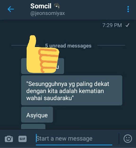 Diceramahin org yg ngakunya long hiatus