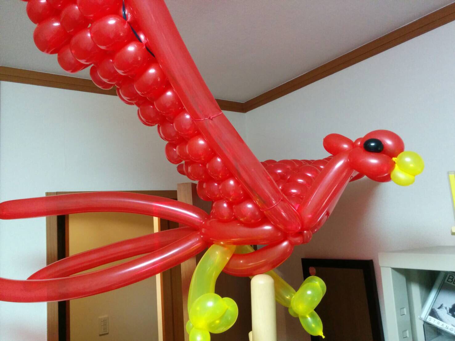 第70回麻布学園文化祭バルーンアート展 作品no 2 作品名 火の鳥 製作者 T I T Co Q8xzmvy6kg Twitter