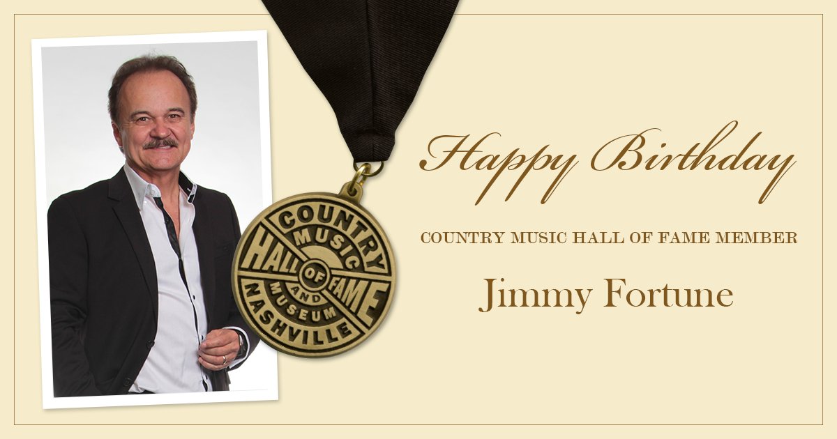 Happy birthday member Jimmy Fortune of the Statler Brothers! 