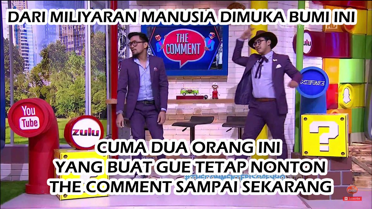 fajarwahyu99's tweet photo. @TheComment_NET  cuma dua orang ini alasan aku untuk tetap nonton the comment #TheComment1000eps https://t.co/EUpSIn2ora