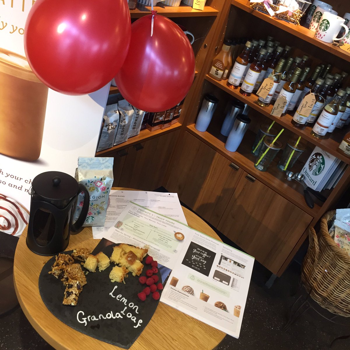 NorthendSBUX's tweet photo. Don't worry if you missed out on the launch of 3 Region yesterday we have tastings all day again in store 🌸🌼 https://t.co/SOW0KmO0gy