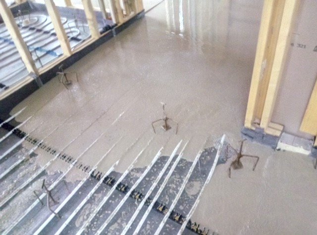 Fergal O Malley Auf Twitter Ufh Screed Poured First Floor
