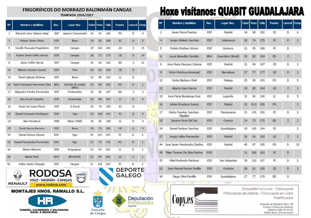 "O Aterrado" <a href="/balonmancangas/">Balonmán Cangas</a> <a href="/bmguadalajara/">SANICENTRO BM Guadalajara</a> En Cangas ninguén se rende #7finais Hoxe 18:30 h. "O Gatañal Ruxe" <a href="/balonmanoASOBAL/">インドネシア</a>