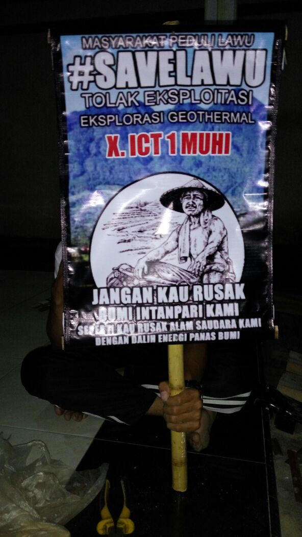 Penolakan proyek geothermal di Lawu ini makin kencang saat masuk musim kemarau nanti. Saat rakyat sadar bahwa Lawu adalah hidup mereka...