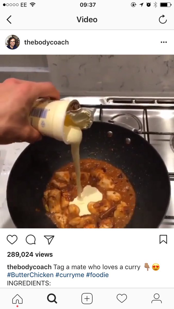 Longley_Farm's tweet photo. The Body Coach is using our #doublecream in his butter chicken curry!!! https://t.co/LlKbZVk9aV https://t.co/yTQoOSvShC