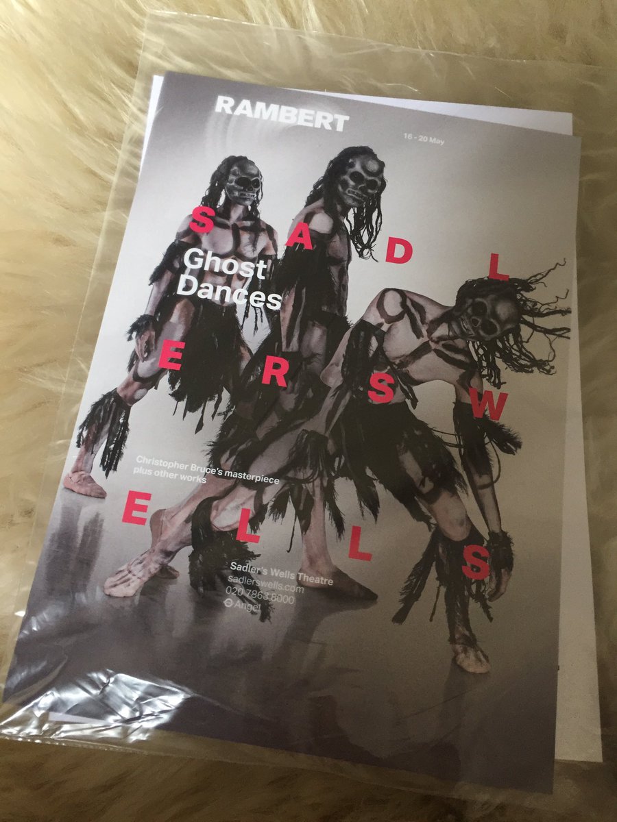 Hooverit's tweet photo. GHOST DANCES SOON: look what greeted my door mat this morning!! Great 'spot the dancer' rivalry at this breakfast table.. #ofcourseI'mright https://t.co/WtKbWOiV0s