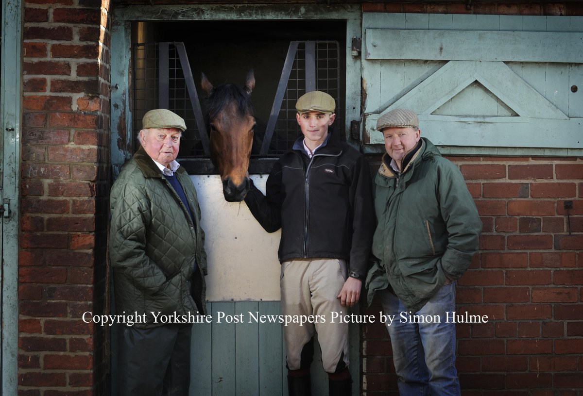 3 generations of Easterby's see <a href="/yorkshirepost/">The Yorkshire Post</a> <a href="/OpinionYP/">OpinionYP</a>  <a href="/WilliamEasterby/">William Easterby</a> <a href="/stepheasterby/">Stephie Easterby</a> #ypsportlive #HorseRacing #CheltenhamFestival