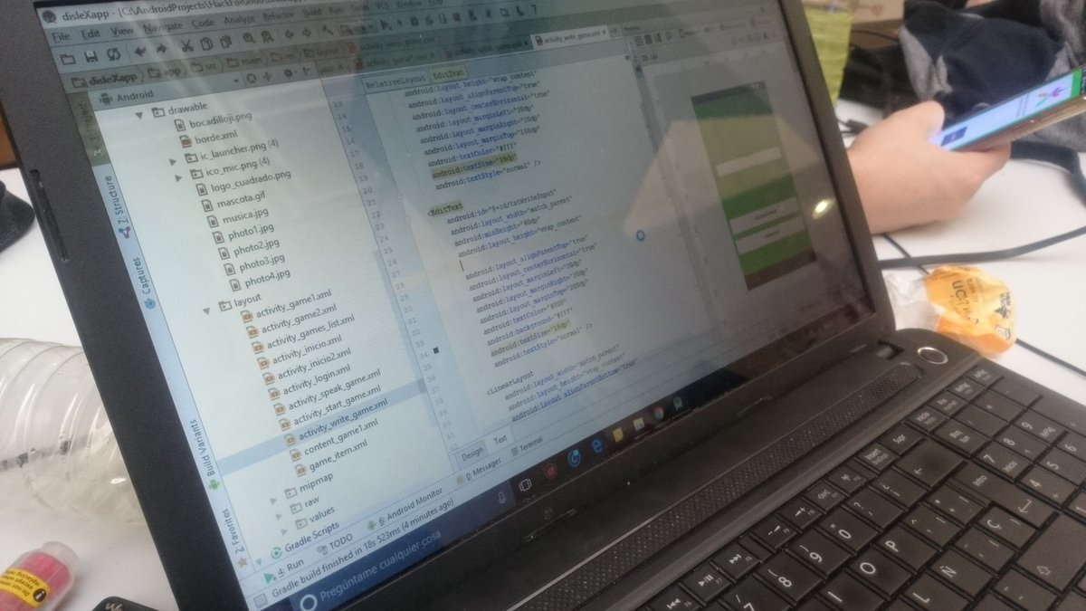 CatedraTEF_UEx's tweet image. Ultimando detalles en los proyectos de #HackForGood Cáceres 2017 #H4GCC