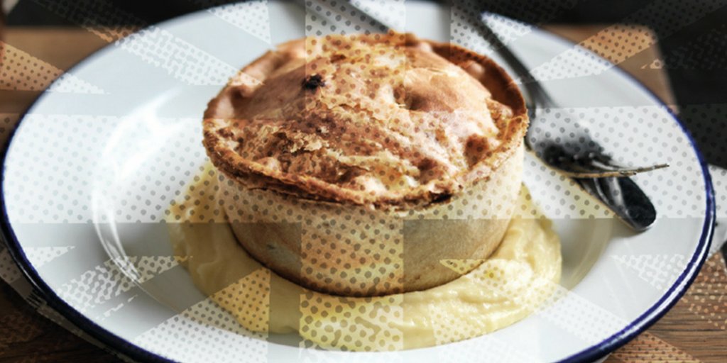 pieminister's tweet photo. Oh yeah baby it’s Sat morning &amp; we’re still celebrating! Pie, mash &amp; gravy £5 for this weekend only #BritishPieWeek #Celebrategoodtimes https://t.co/9hYJqux4TR
