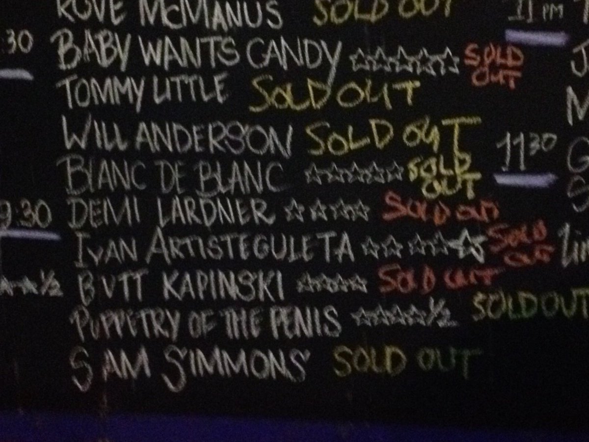 Killin it at @TheGardenofUD !! SOLD OUT!! #adlfringe #thisisaheybossshow #adewaide