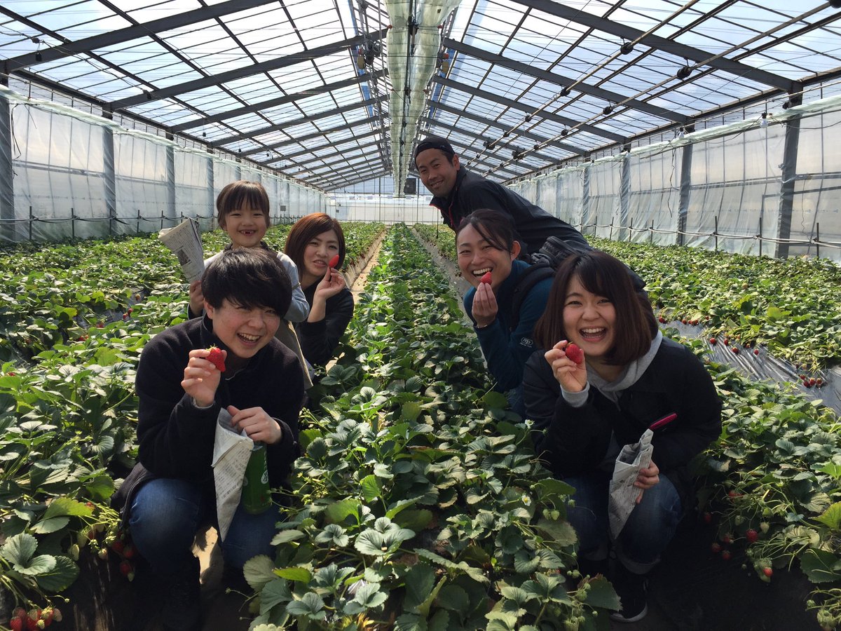 石井農園 Erdbeere 今日のイチゴ狩りのご来園の方々 フットサル関東女子で活躍している フウガドールすみだのレディースの現役とogの方々 ありがとうございました 石井農園では イチゴだけでなく珍しいイタリアン野菜もあります またのご来園 お待ちし