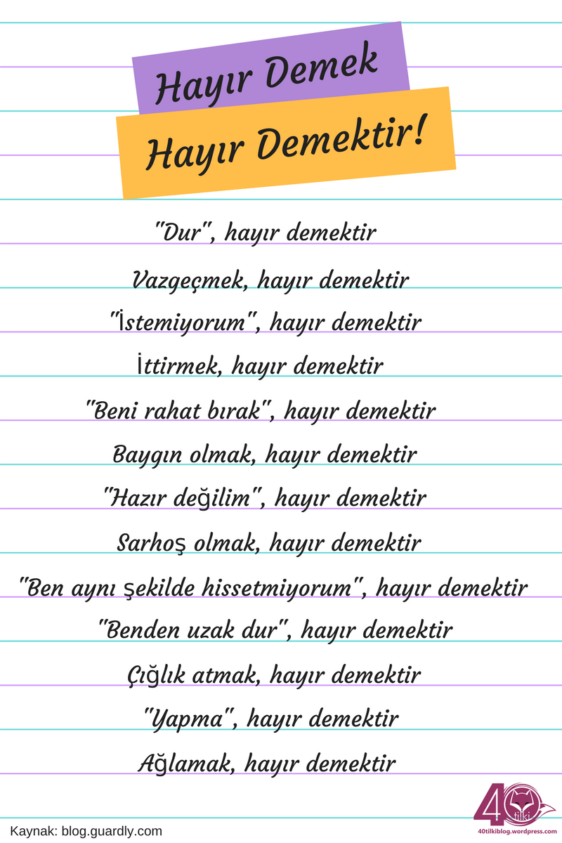 40tilki_Kadin's tweet photo. Partnerinin rızası olmamasına ve itiraz etmesine rağmen yapılan davranışlar #flörtşiddeti 'dir. #cinselşiddet #hayırdemekhayırdemektir https://t.co/1QQlWFqLZ7