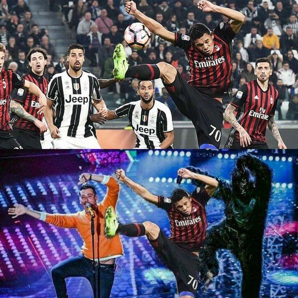 #JuveMilan occidentalisbacca😅  #fino allafine #forzajuve <a href="/juventusfc/">JuventusFC</a>