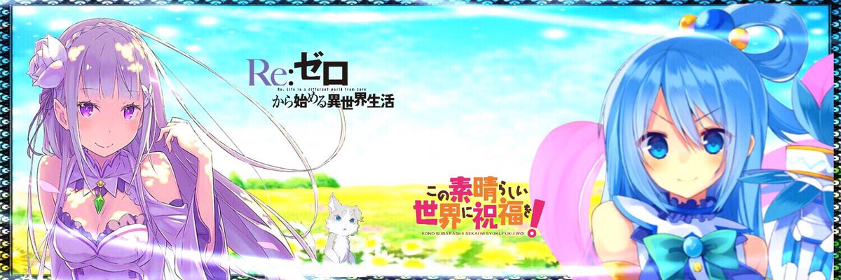 NtNt69435791's tweet image. フォロワーさん3700人突破しました！ありがとうございます(￣Д￣)ﾉ
ということで加工してみました〜
このすばとリゼロコラボさせてみました(￣Д￣)ﾉ
保存するときはRTお願いします！
#このすば 
#リゼロ
#1ミリでもいいなと思ったらRT 
#NTの画像加工