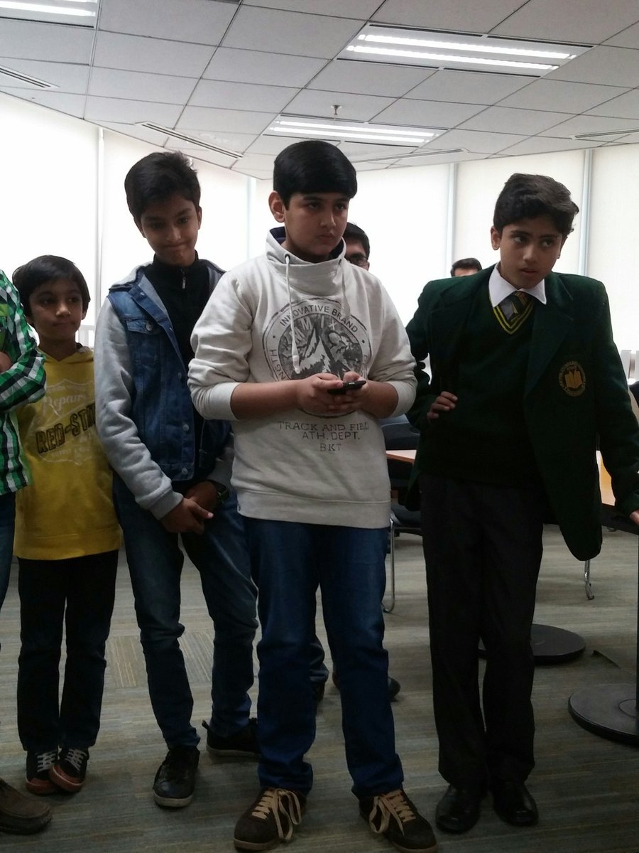 diygeeks_org's tweet photo. Makers' Meetup for KIDS.
Children learning the art of making.
#HappeningNow #MakerFest #MakerFestLahore #DIYGeeks https://t.co/sqvPq8WCeM